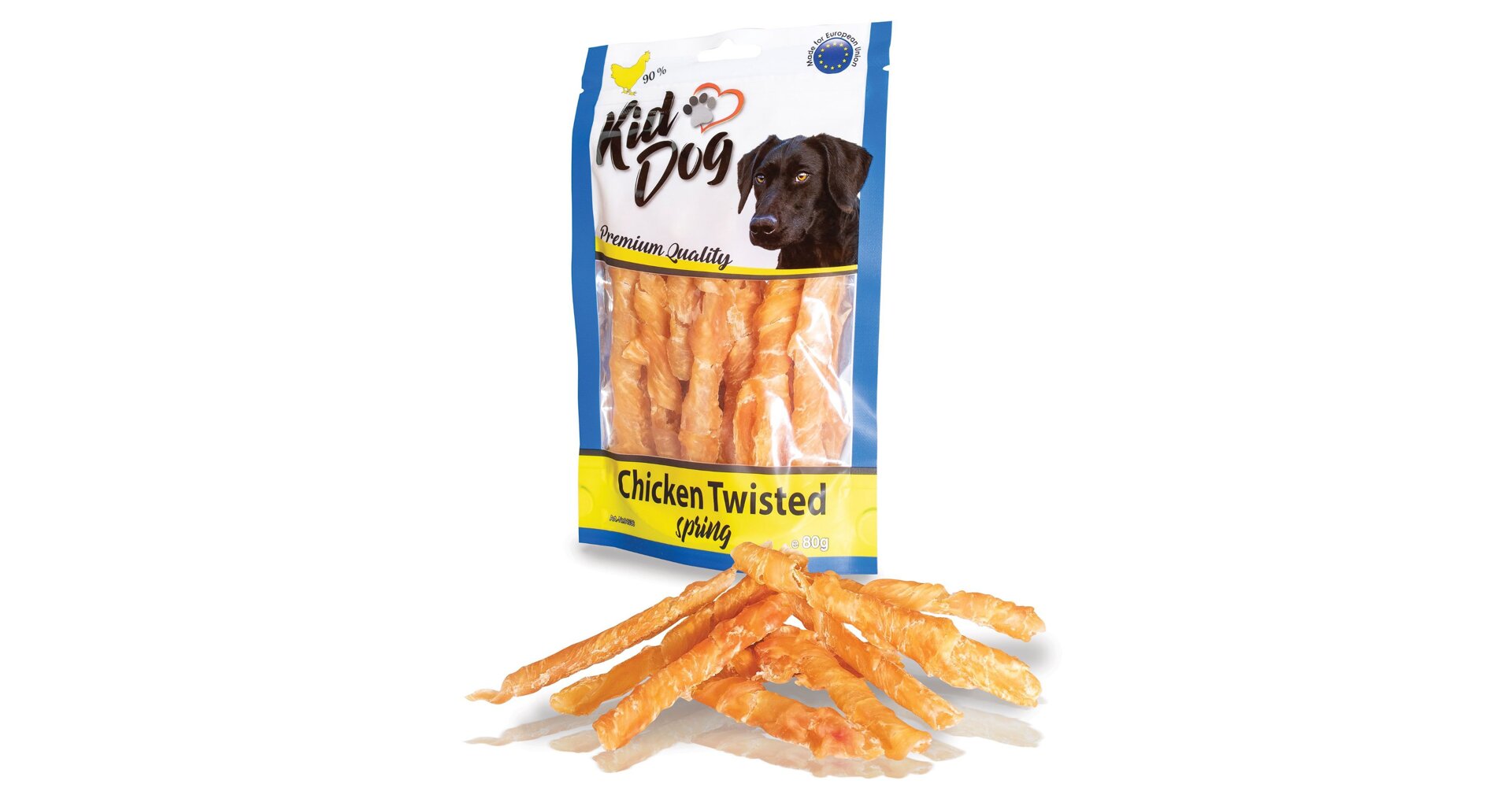 Twisted Hühnerstreifen, 80g