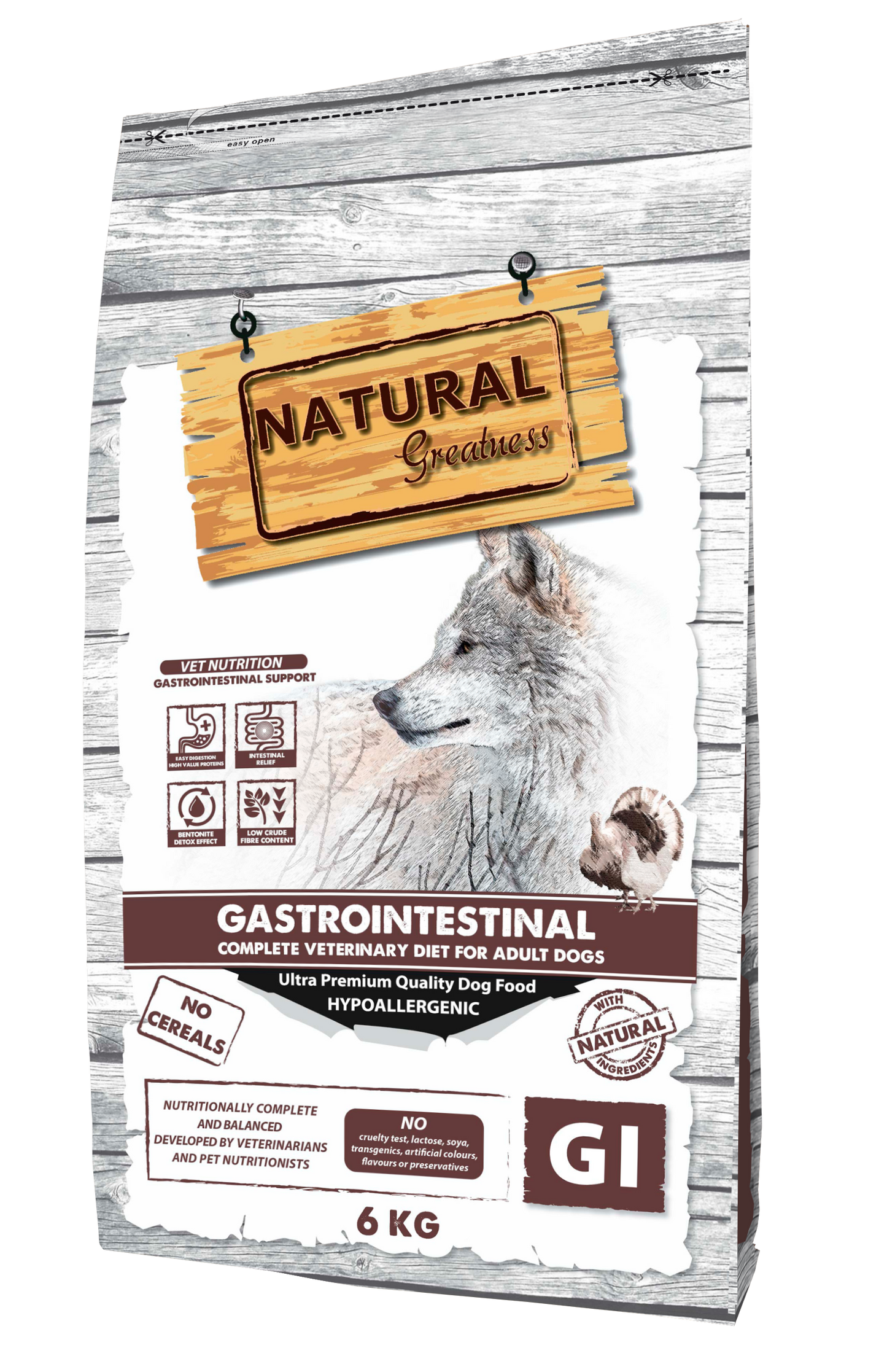 NATURAL GREATNESS Veterinär Diät Gastrointestinal