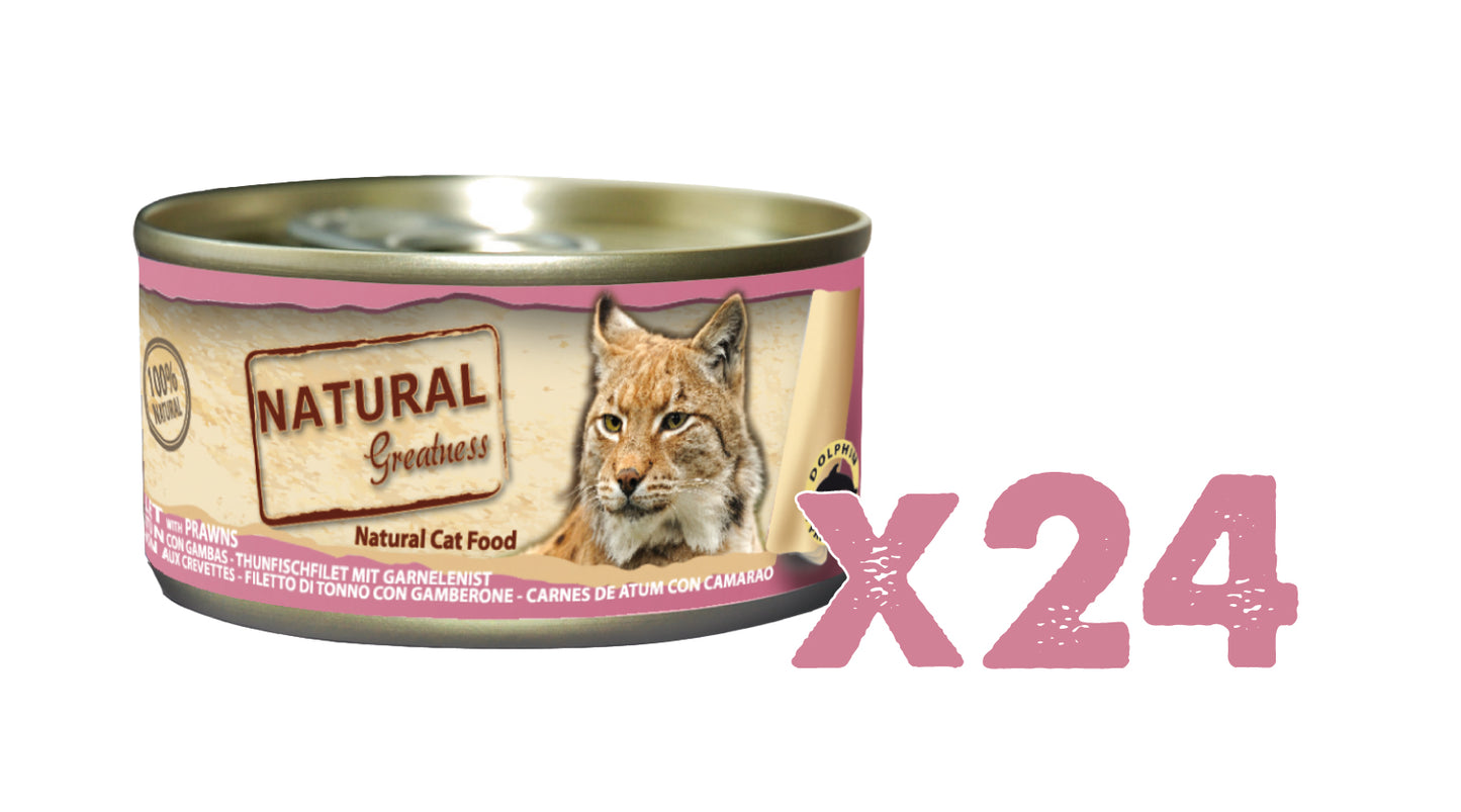 NATURAL GREATNESS Thunfisch Fillet mit Garnelen (Set)