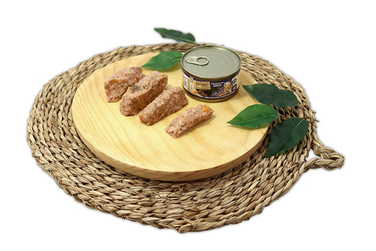 NATURAL GREATNESS Truthahn mit Lachs, Kürbis und Preiselbeeren (Set)