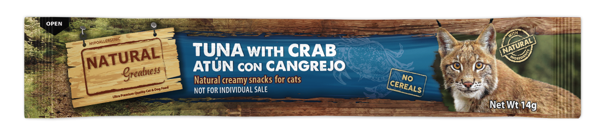 NATURAL GREATNESS Thunfisch-Krabbencreme - Unterstützung für Haut und Haare, 56 g