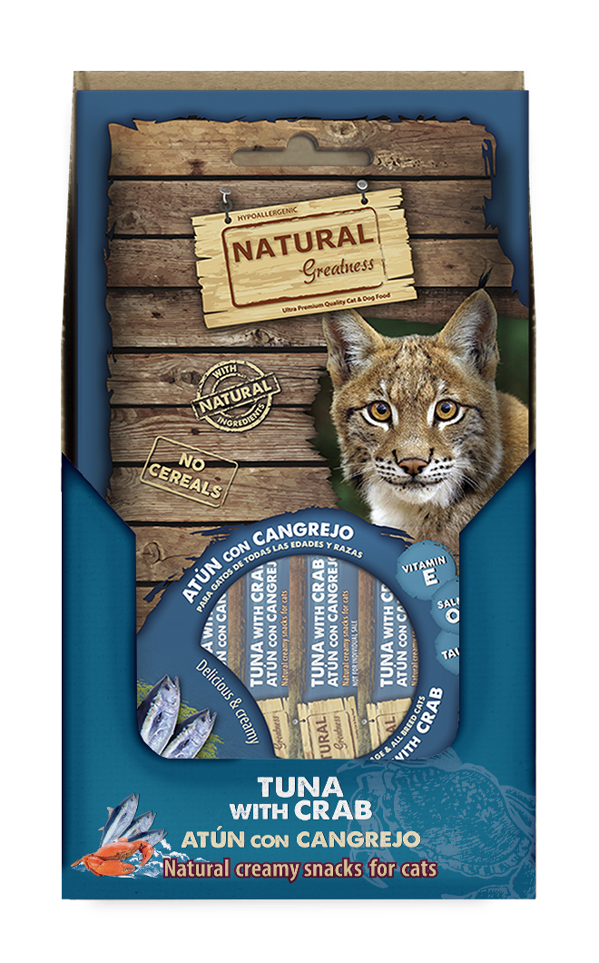 Thunfisch mit Krabbencreme - Unterstützung für Haut und Haare, 56 g