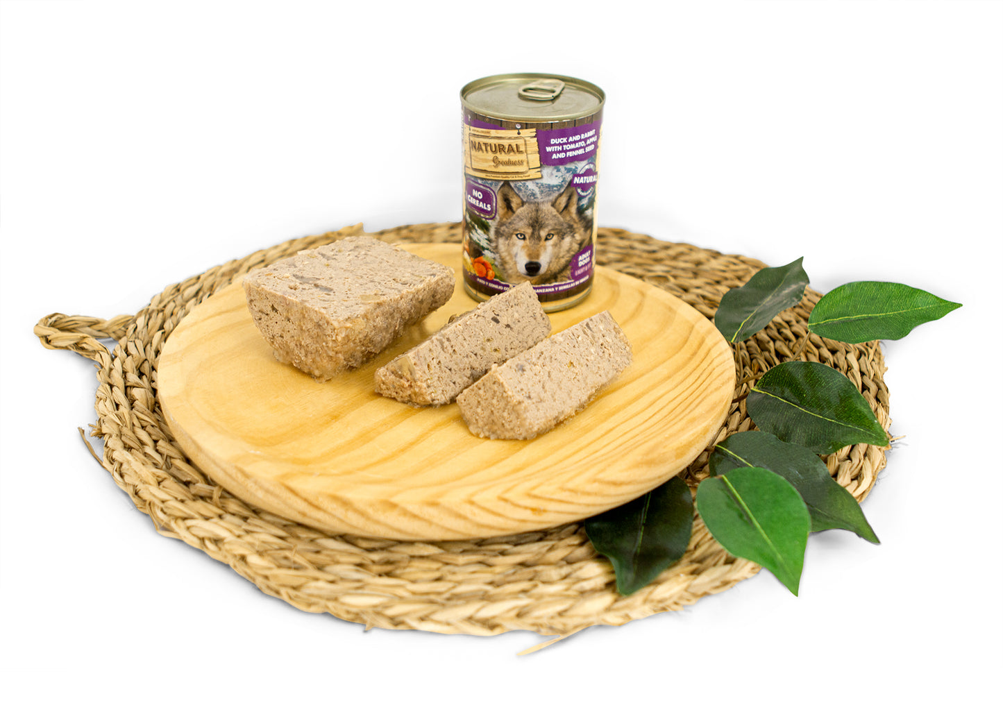 NATURAL GREATNESS Ente und Kaninchen mit Tomate, Apfel und Fenchel (Set)