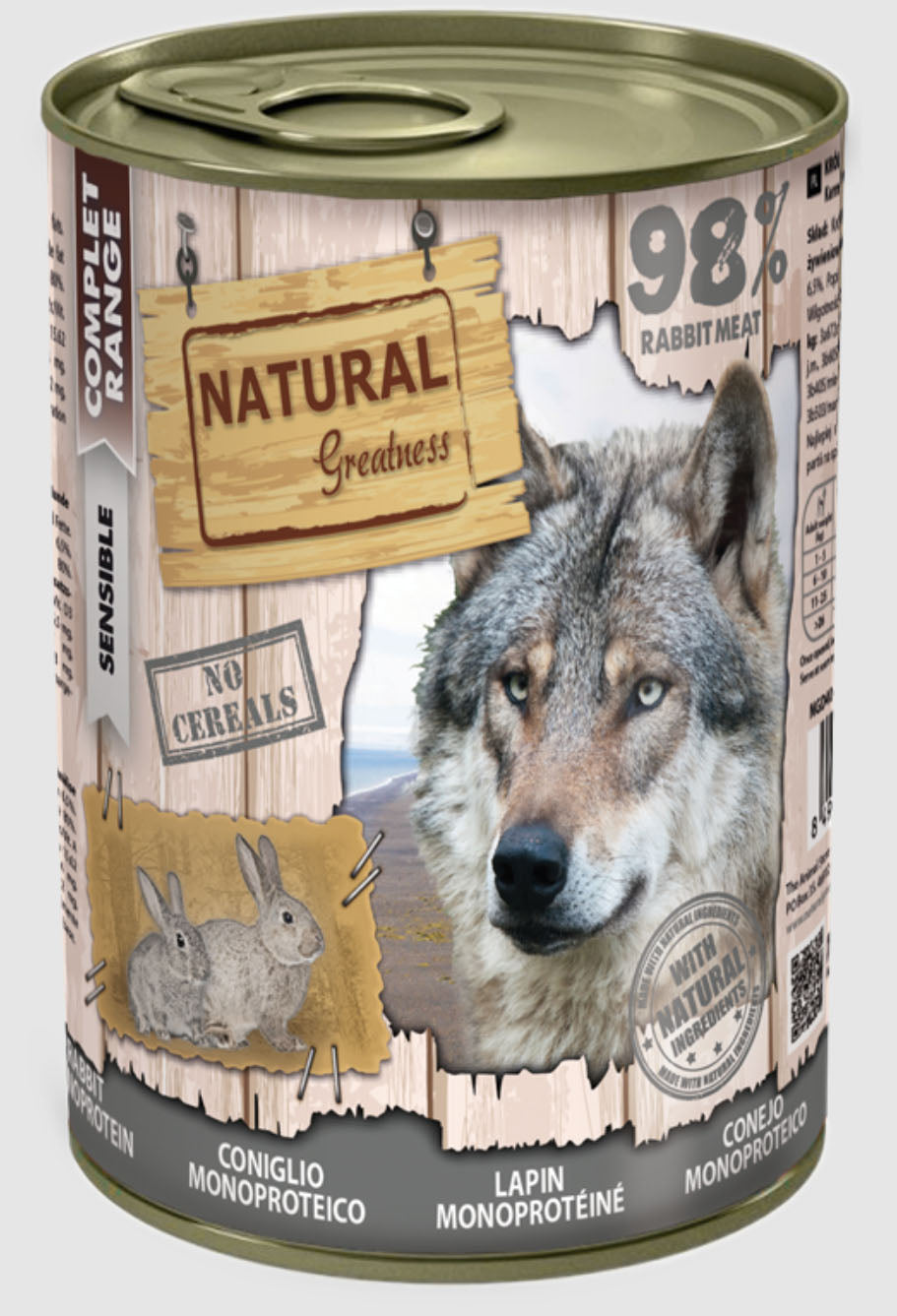 NATURAL GREATNESS Kaninchen Monoprotein (Set)