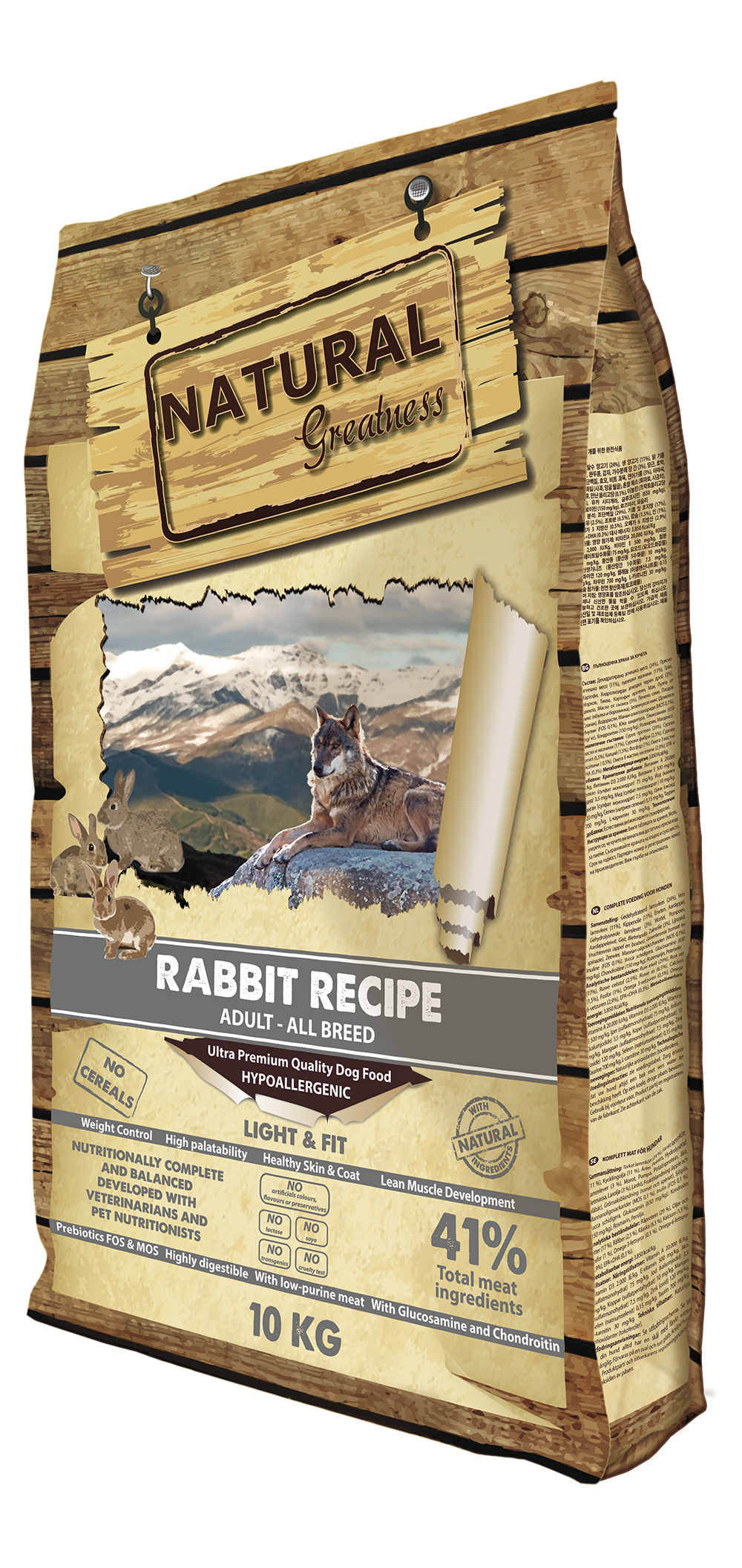 Rabbit Recipe – Light & Fit / Ultra Premium - Adult - Alle Rassen