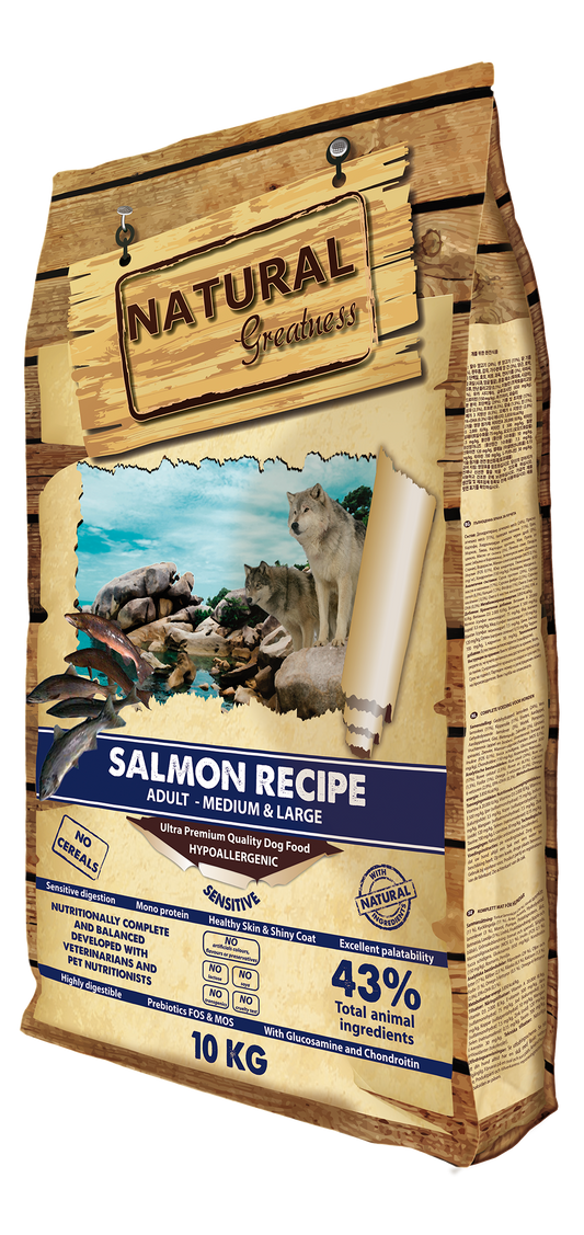 Salmon Recipe – Sensitive / Ultra Premium - Adult - Medium & Grosse Rassen