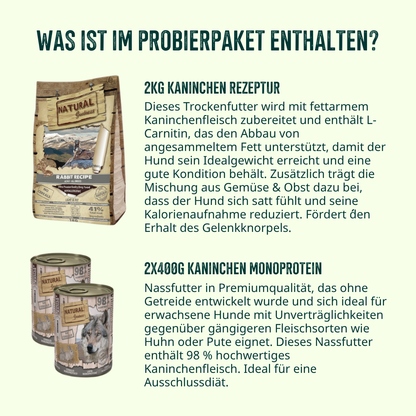 Senior & Leicht Probierpaket Hund