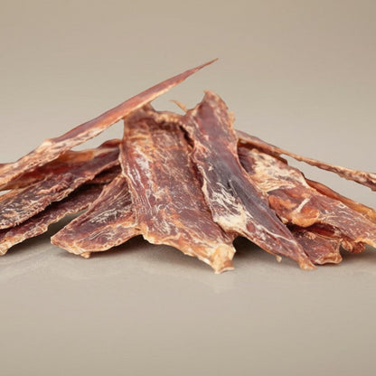 Lupiora KIDDOG Super Premium Hundesnack aus 100% luftgetrocknetem Rindsmuskelfleisch in dünnen Scheiben