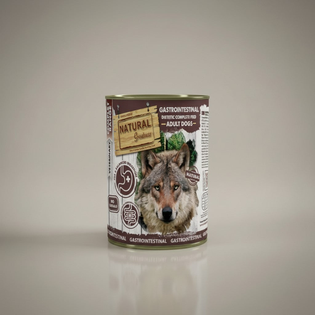 Lupiora Natural Greatness Gastrointestinal Nassfutter Dose für Hunde bei Verdauungsproblemen
