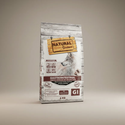 Lupiora Natural Greatness Gastrointestinal getreidefreies Diätfutter für Hunde bei Verdauungsproblemen, 6kg Beutel
