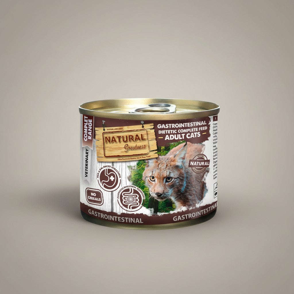 Lupiora Natural Greatness Gastrointestinal Nassfutter Dose für Katzen bei Verdauungsproblemen, getreidefrei