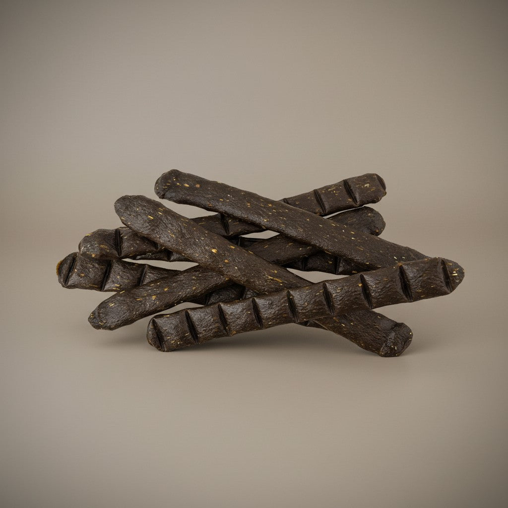Lupiora Natural Greatness Hundesnacks: Getreidefreie Puten-Sticks mit Kamille und Ringelblume für die Verdauung