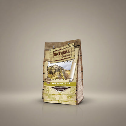 Lupiora Natural Greatness Top Mountain Katzenfutter mit Kaninchen, getreidefrei und hypoallergen, 2kg Beutel