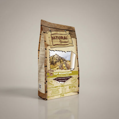 Lupiora NATURAL GREATNESS Top Mountain Katzenfutter, getreidefreie Kaninchen-Rezeptur für alle Lebensphasen, 6kg Beutel