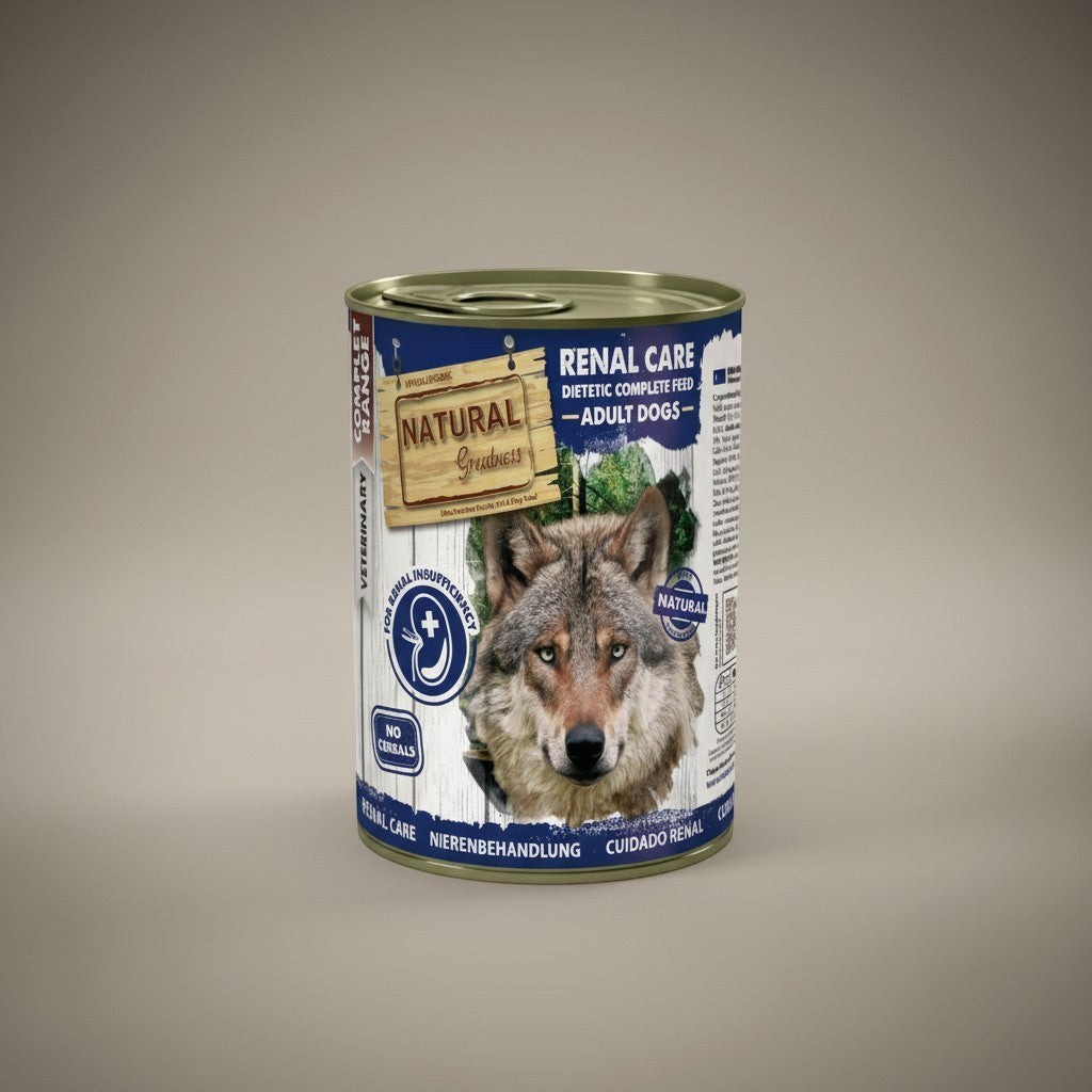 Lupiora Natural Greatness Renal-Oxalate Nassfutter Dose für Hunde zur Unterstützung der Nierenfunktion