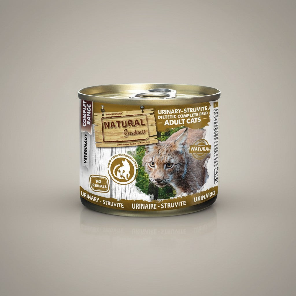 Lupiora Natural Greatness Urinary-Struvite Nassfutter Dose für Katzen zur Unterstützung der Harnwege