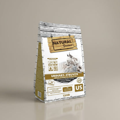 Lupiora Natural Greatness Urinary-Struvite Diätfutter für Katzen, getreidefrei, 1,5 kg Beutel
