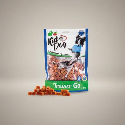 Lupiora Trainer GO Hundeleckerlis mit Hase und Preiselbeere, getreidefrei und zuckerfrei in 250g Packung