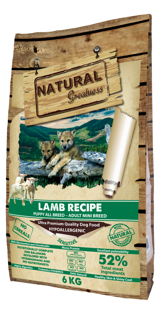 Lamb Recipe - Sensitive Mini / Ultra Premium - Puppy - Junior und kleine Rassen