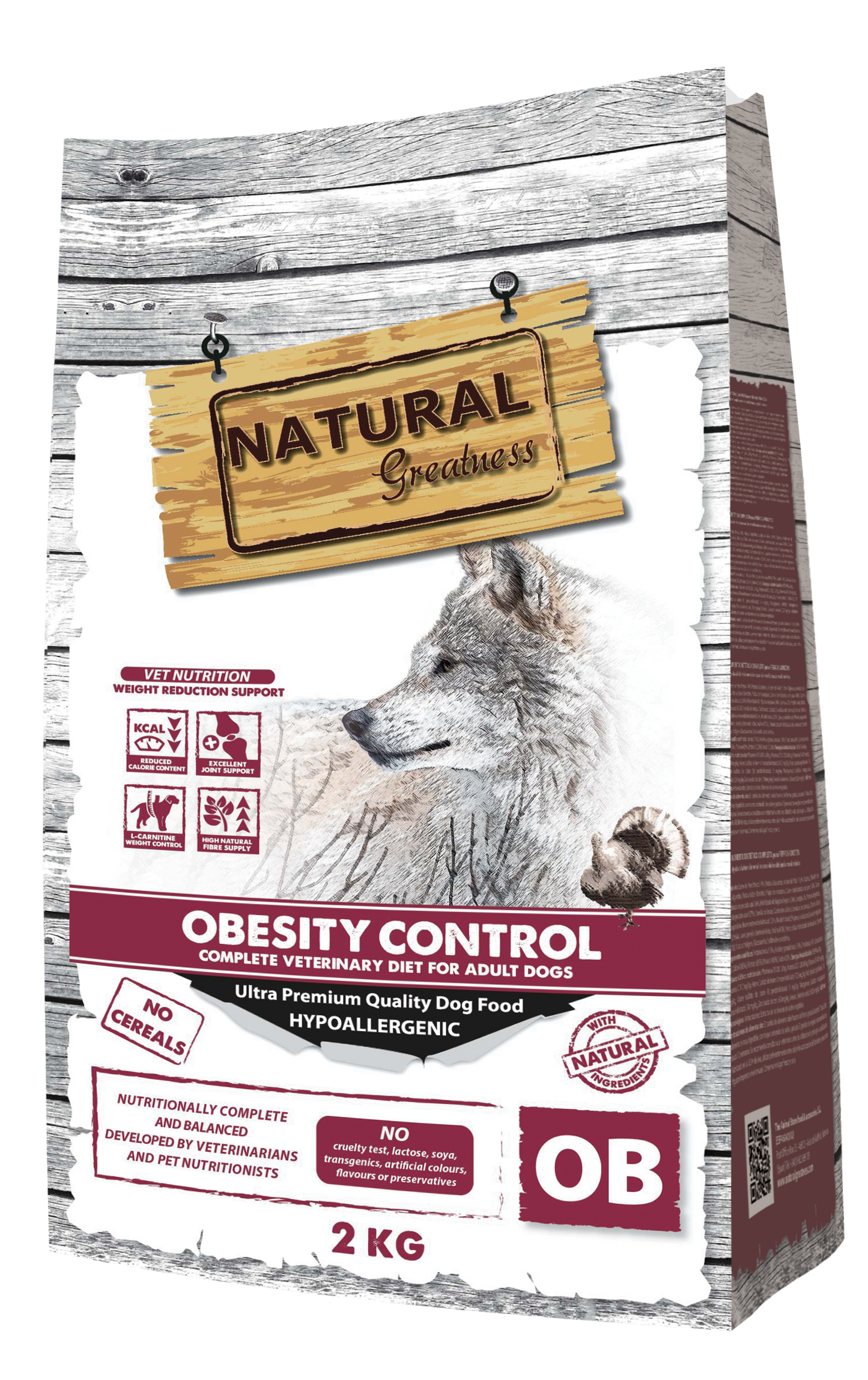 Veterinary Diet Obesity Control, 2 kg