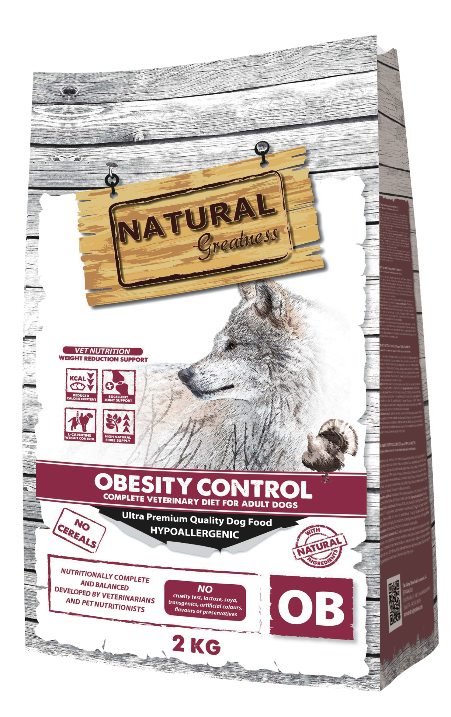 Veterinary Diet Obesity Control, 2 kg